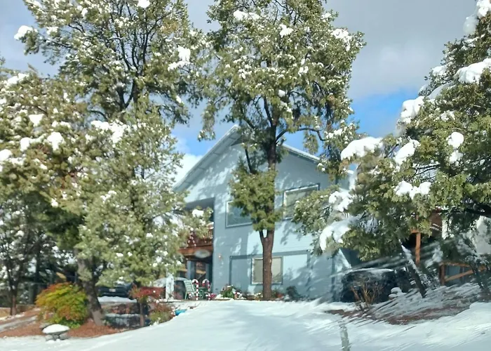 Mountain Getaway Sleeps 10 Shaded Patio Guest house Payson